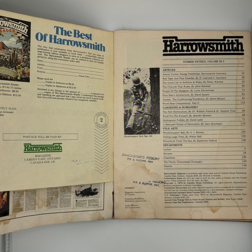 Vintage Harrowsmith Magazines CHOOSE YOUR OWN Country Garden Canada - Bild 23 von 27