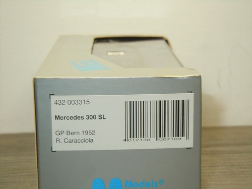 Mercedes 300SL GP Bern 1952 R.Caracciola - Max Models 1:43 in Box *51600 - Bild 5 von 5