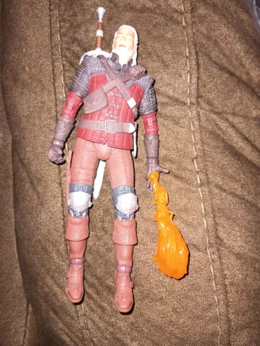 The Witcher 7 Inch  Geralt of Rivia (Wolf Armor) As Is