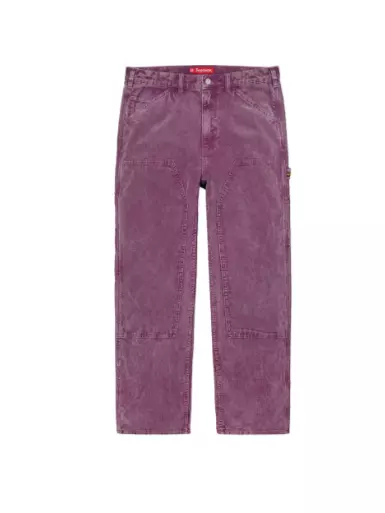 Supreme Double Knee Corduroy Painter Pants Purple Size 30 SS21 Workwear  Skater