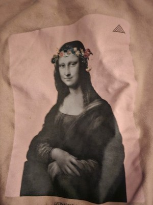 WOMENS UNIQILO FRANCE MUSEE DE LOUVRE MONA LISA SOUVENIR SWEATSHIRT SHIRT XS