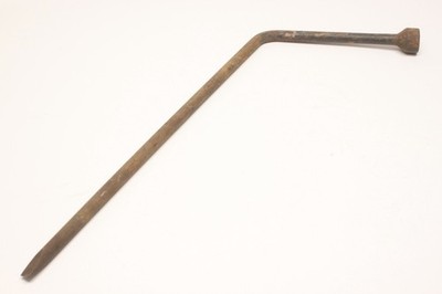 Vintage Car Truck Accessory Tire Iron Lug Wrench Bumper Jack Tool 3/4'' Socket 6