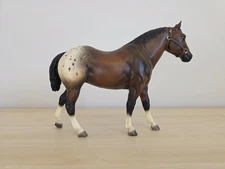 CUSTOM Breyer Traditional Model Horse: Quarter Horse Gelding - Blanket Appaloosa