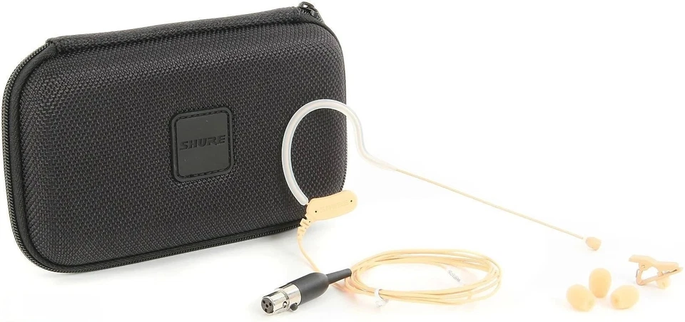 Shure Tan Earset Mic TA4F Connector for Shure Bodypack System BLX GLXD SLX PG 1 - Image 4 of 4