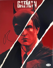 Robert Pattinson "The Batman" Signed Autograph 11x14 Photo Batman Actor JSA COA