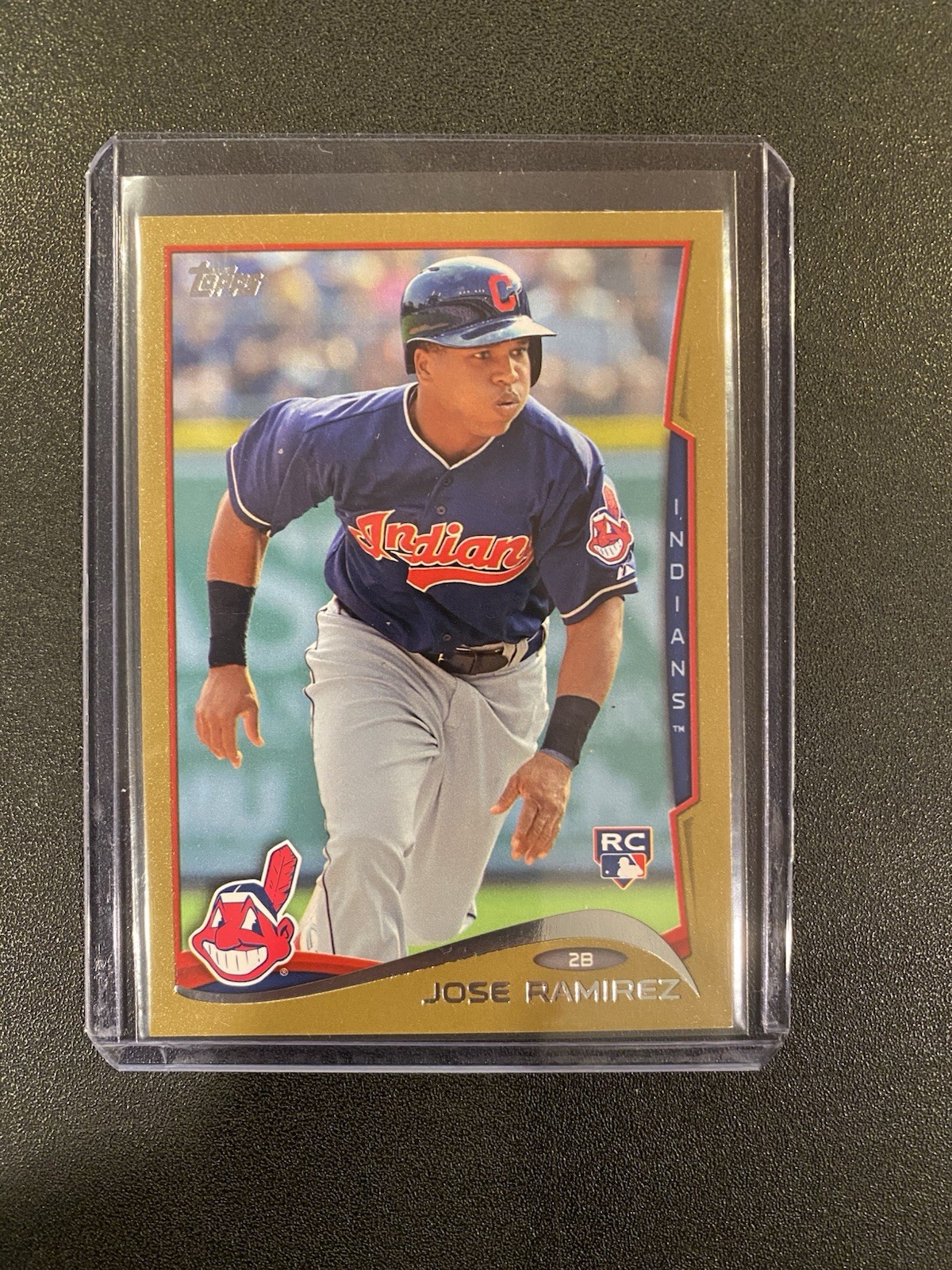 2014 Topps Jose Ramirez #424 Gold /2014 (RC)