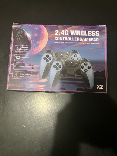 2025 New 2.4G Wireless Rechargeable Controller Game Pad Built In 128G Memory