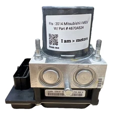 REFURBISHED ABS Brake Pump Module 2014 Mitsubishi i-MiEV Electric | 4670A524