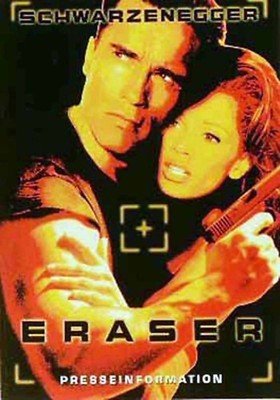 Eraser - Arnold Schwarzenegger - Vanessa Lynn Williams - James Caan - Presseheft