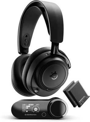 SteelSeries Arctis Nova Elite Wireless Headset Black Certified Refurbished