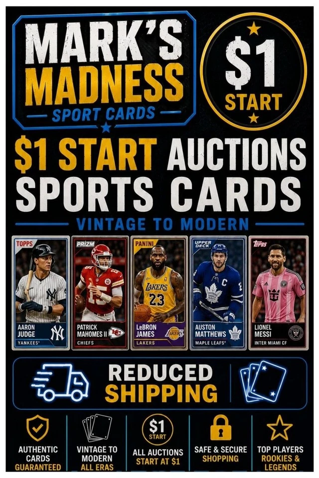 🏈⚾ MIDWEEK MULTISPORT🏀⚽  $0.99 shipping first item $0.25 each additional