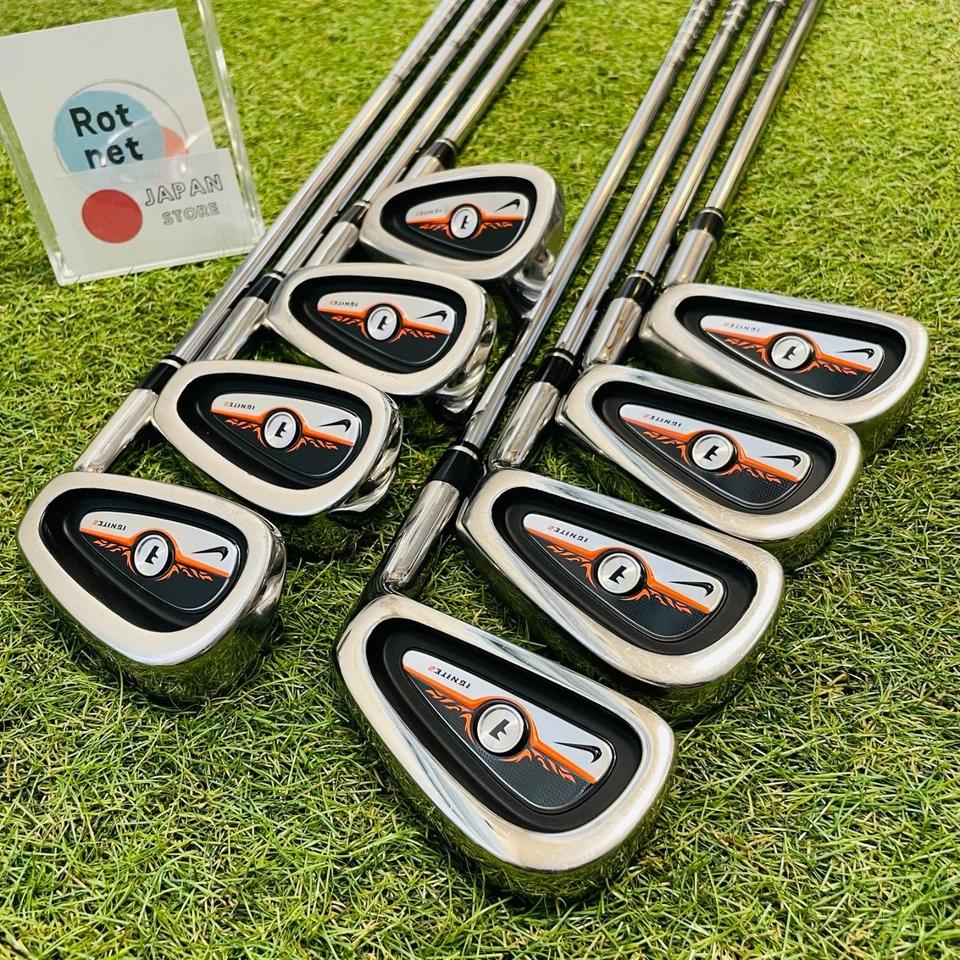 NIKE IGNITE2 Iron Set 4-9PwAw 8Pics Steel Shaft UNI Flex RH Golf Mens Clubs - Image 2 of 4