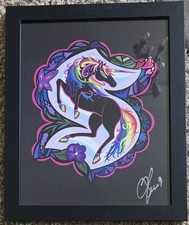Seattle Kraken Pride Autographed  & Framed Print Chandler Stephenson w/COA