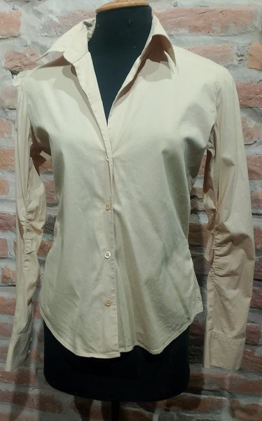 Women Escada Shirt Peach Cotton 36 / S / 44