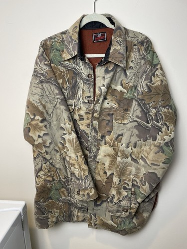 Johnson Woolen Mills Camouflage Jacke Thinsulate 3M XXL