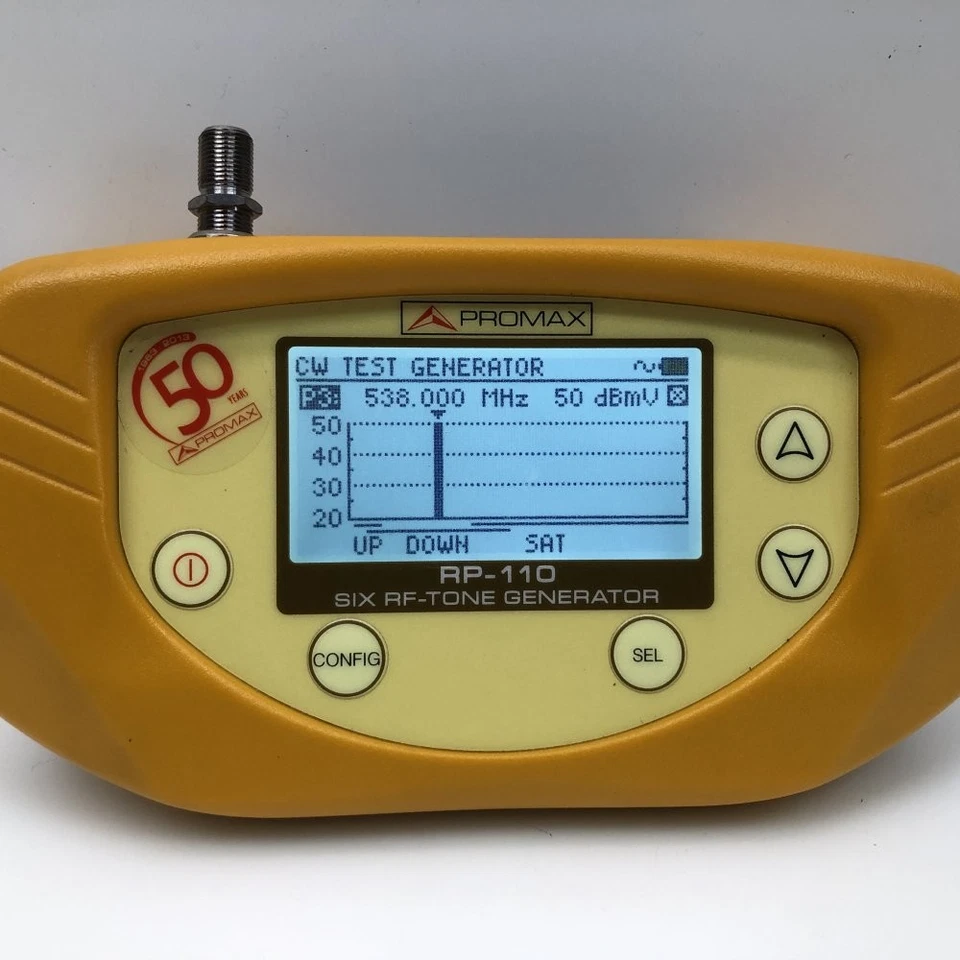 Professional Coaxial RF-Tone Generator PROMAX RP-110B USB 6 Frequencies - Image 4 of 4