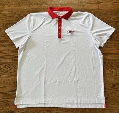 Johnnie O Kansas City Chiefs Ramos Performance Polo Shirt Men s 2XL XXL