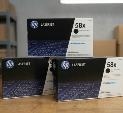 HP 58X High Yield Black Toner 3-Pack | CF258X | For LaserJet Pro M404 M428 MFP