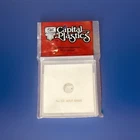Capital Holder Capsule For 1/10 Oz. Gold Eagle Coin 3.3x3.3 White Display Snap