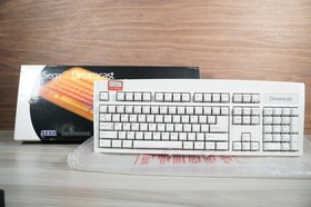 Sega Dreamcast Keyboard Model HKT-7620 White - Complete CIB SUPER CLEAN!