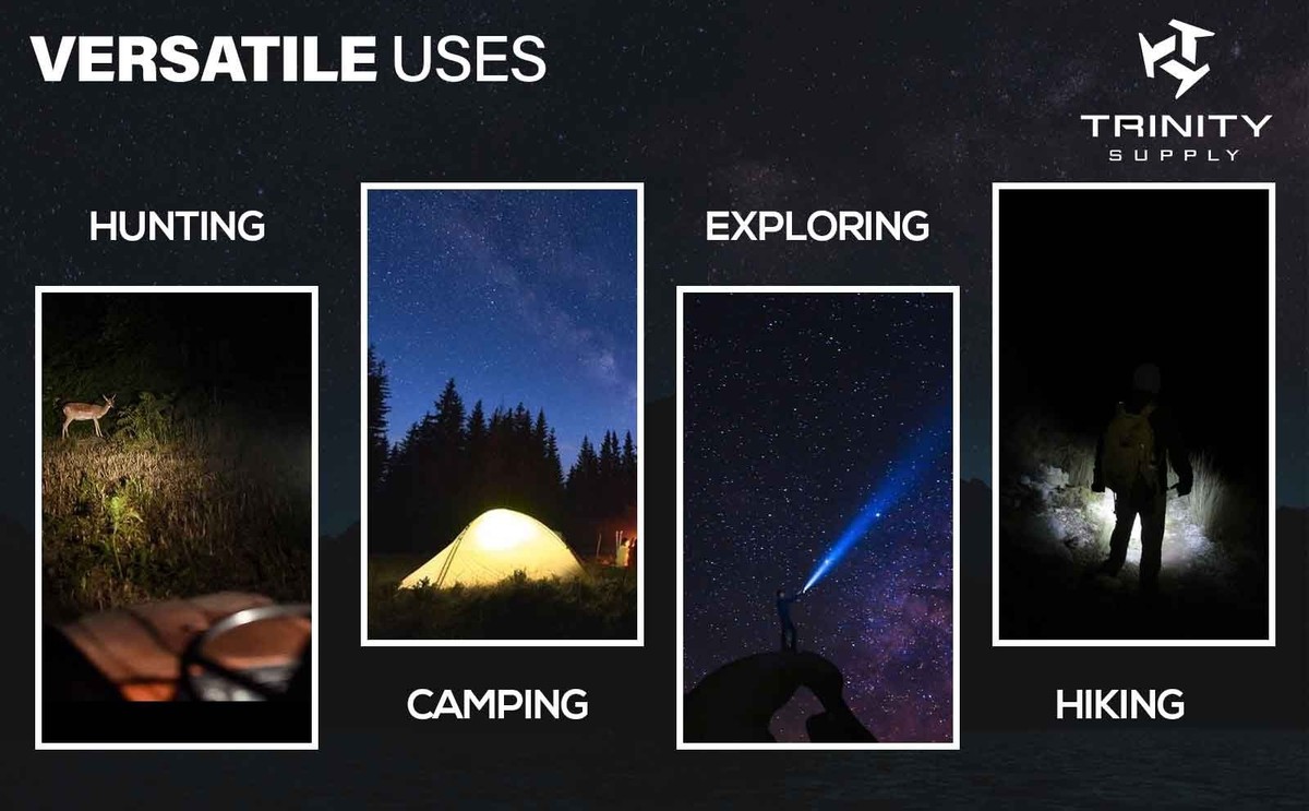 Trinity tactical flashlight for mossberg maverick 88 12-gauge pump