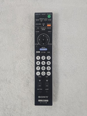 SONY RM-YD023 Remote Control BRAVIA TV Genuine OEM Tested Works