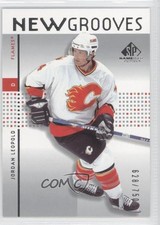 2002-03 SP Game Used New Grooves 628/750 Jordan Leopold #71 Rookie RC 2u3