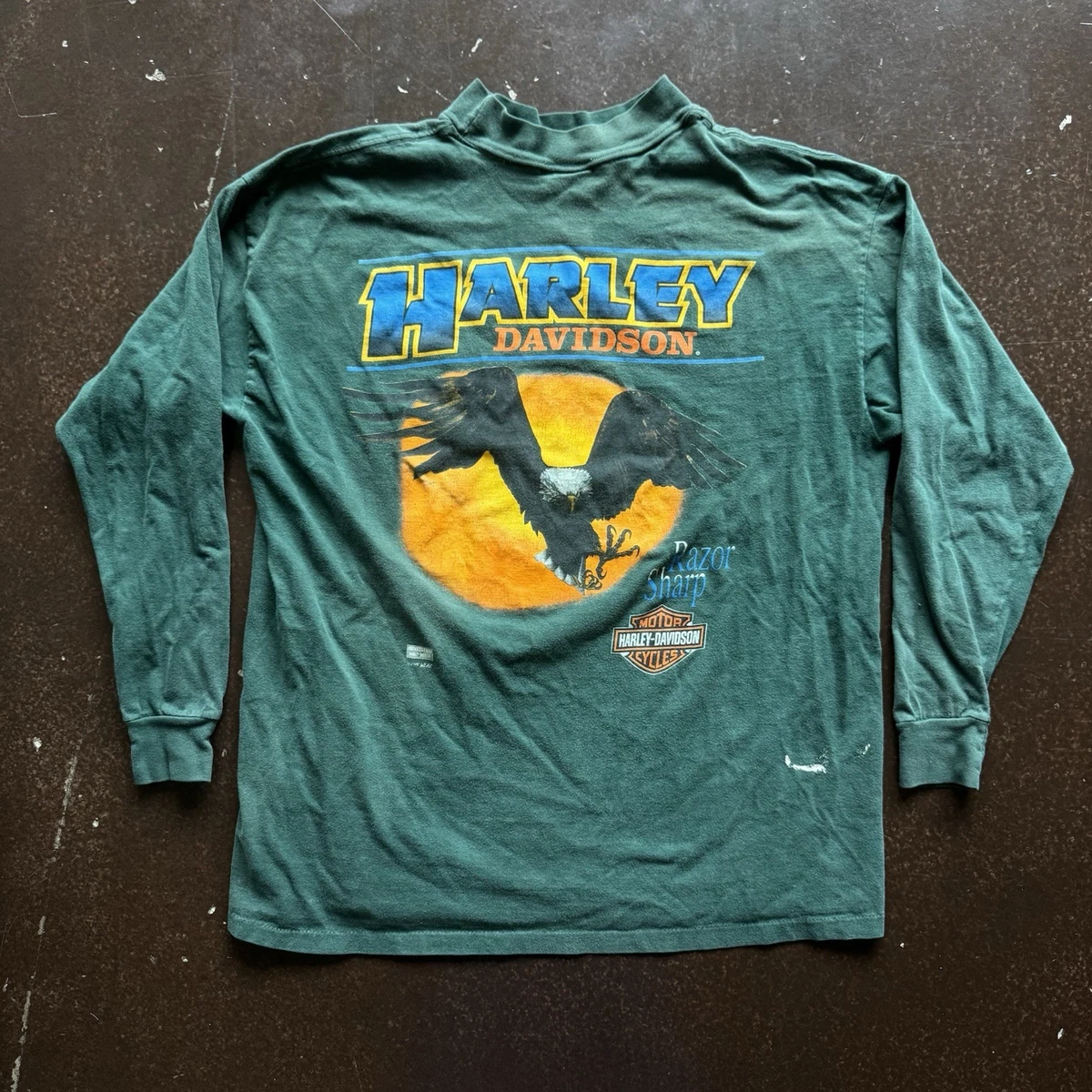 Harley-Davidson Long Sleeve Green Shirts for Men for sale | eBay