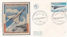 FRANCE 1969 FDC CONCORDE YT PA43