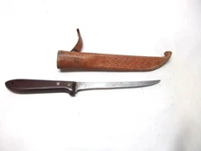 High carbon steel, flexible  6" fillet knife, Made in Germany, Martini sheath