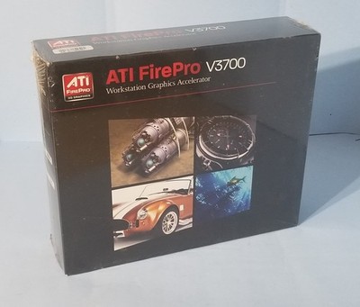 ATI FIREPRO V3700 256MB PCIE2 GDDR3 Video Card 100-505551 New sealed