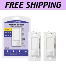Automatic Light Switch with Motion Sensor for Bathrooms, Laundry, and Garage