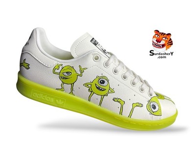 Adidas Stan Smith x Monsters Inc Mike Wazowski sneakers Men s Size 7