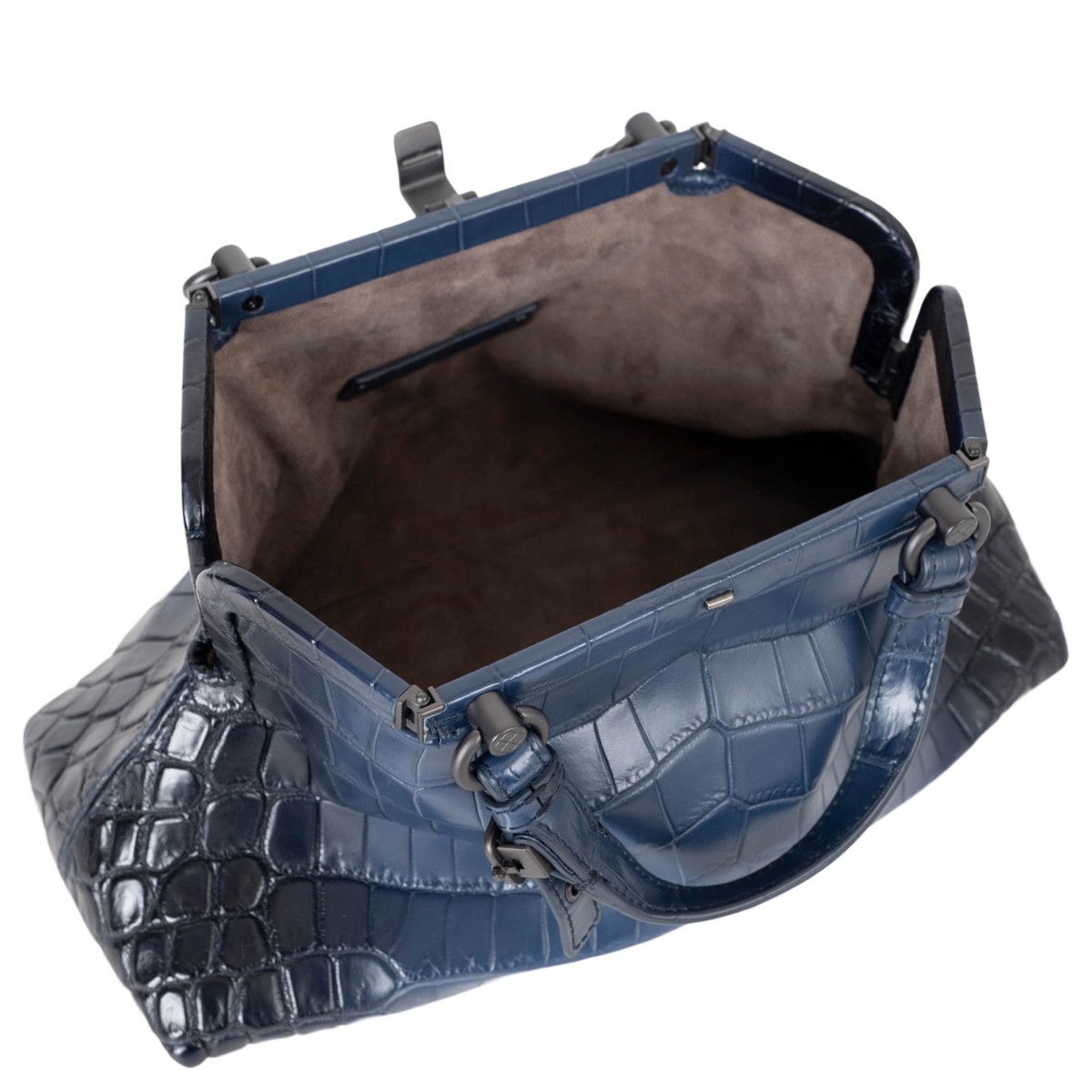73481 auth BOTTEGA VENETA gradient blue 2016 SANT'ANDREA CROC