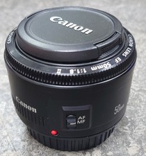 Canon EF 50mm F/1.8 II Standard AutoFocus Lens