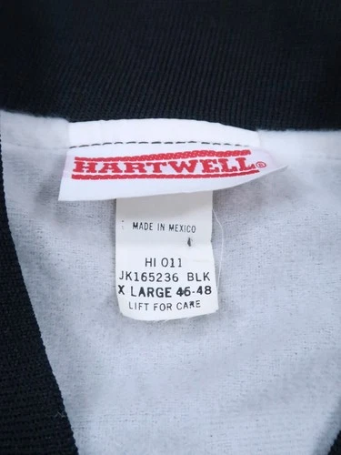 Hartwell sports kool menthol cigarette VTG 1980s 1990s satin bomber jacket XL image 9