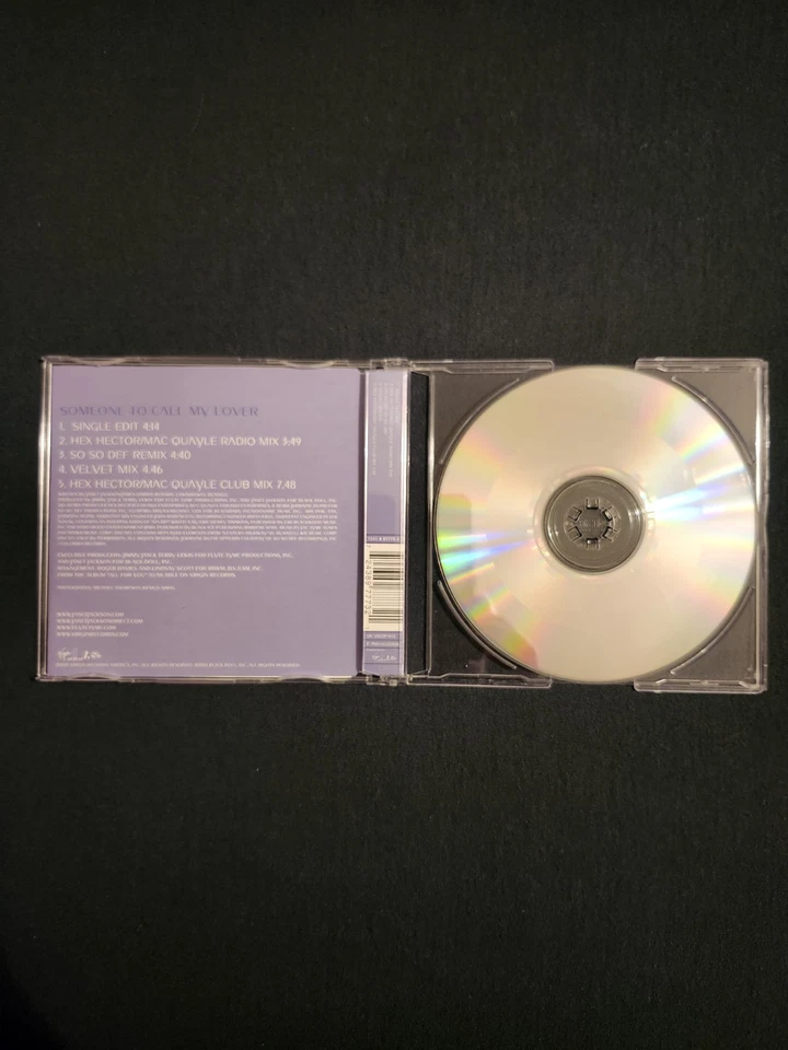 JANET JACSON - SOMEONE TO CALL MY LOVER - CD SINGLE MADE IN EU EXCELLENT. Foto 3 de 4