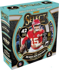 2025 Panini Select Football Factory Sealed Mega Box-QTY AVAILABLE-FREE SHIP