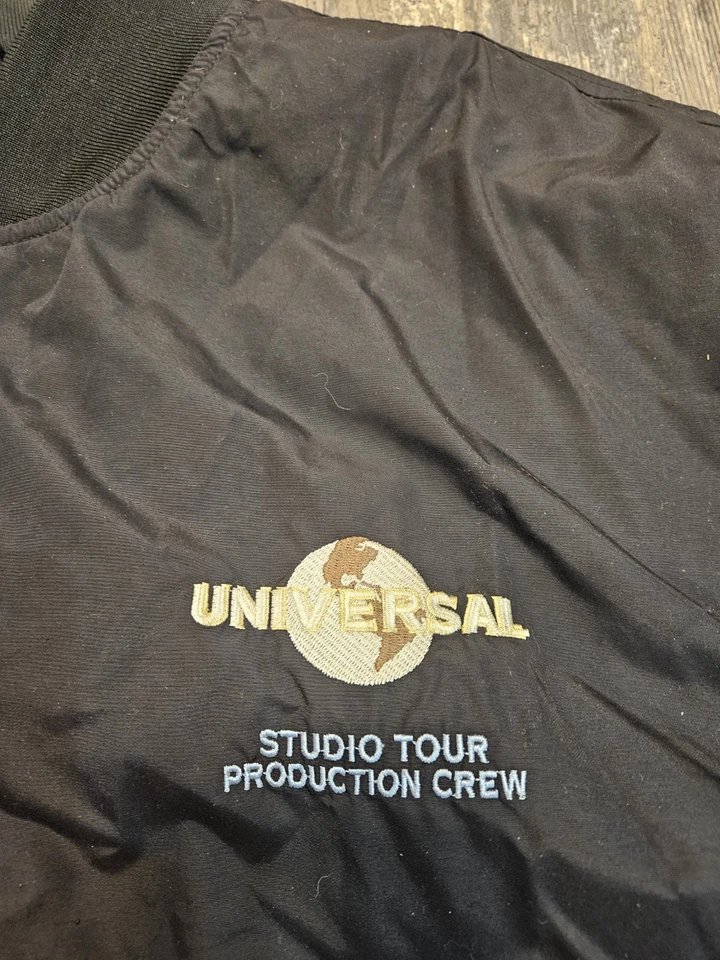 VINTAGE Universal Studio Tour Production Crew Jacket Sz XL RARE - Image 2 of 4