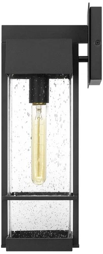 Quoizel Wynn 18 3/4" High Earth Black Outdoor Wall Light - Picture 4 of 4