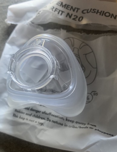 Mask Cushion For AirFit N20 - 2Pc Reliable Seal - Size: Medium - Bild 4 von 6