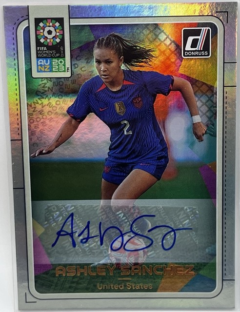 2023 Panini Donruss FIFA Women's World Cup | Ashley Sanchez #223 Auto Silver