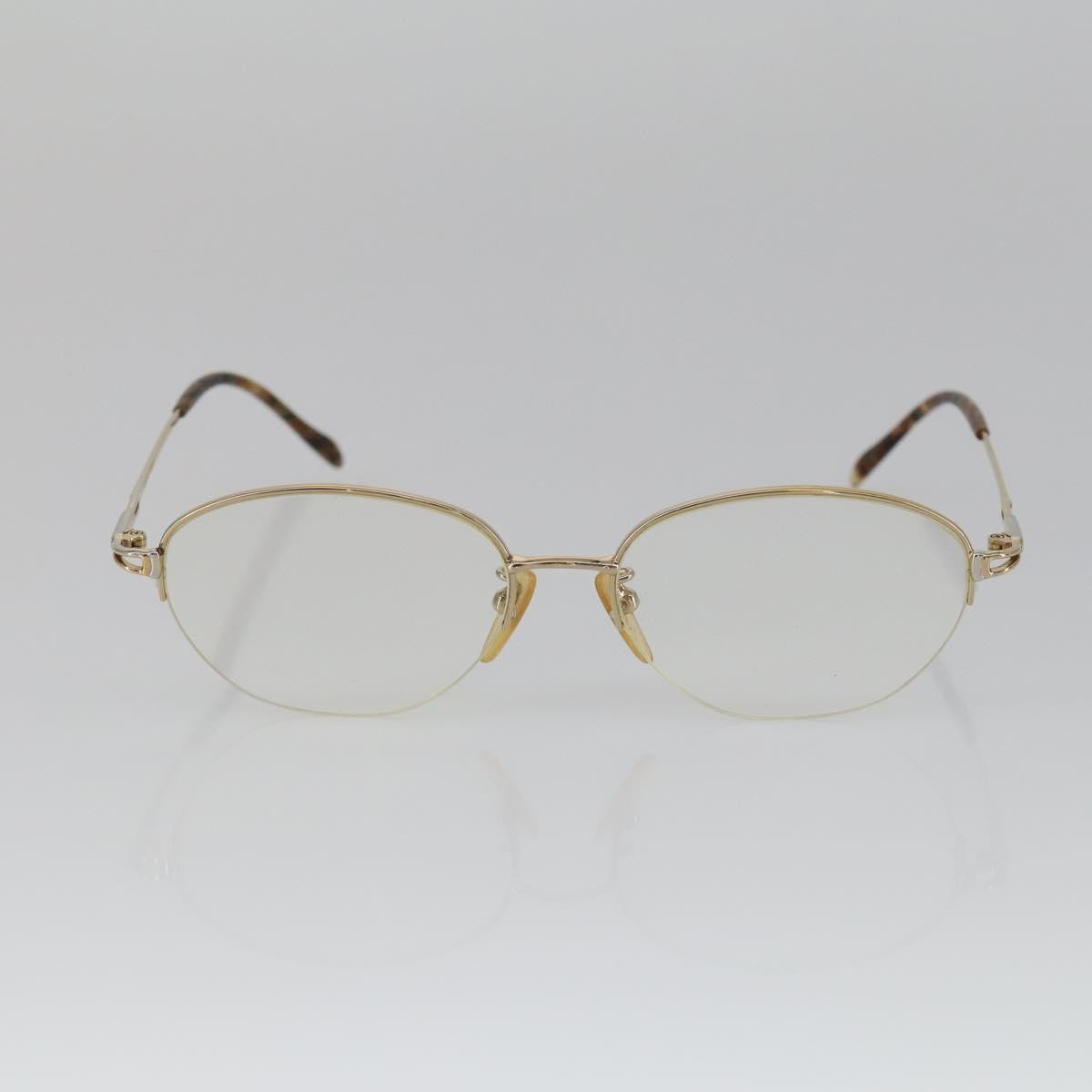 Christian Dior Celine Balenciaga Glasses metal 4 Set Brown Gold Auth 165141 thumbnail 6