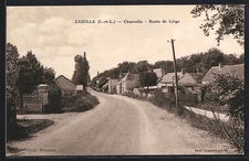 CPA Luzillé, Chanceleé, Route de Ligue 