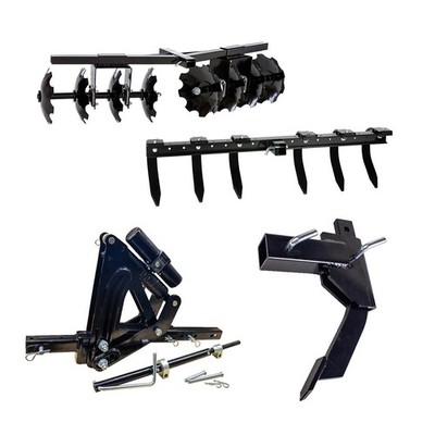 IMPACT IMPLEMENTS  ATV/UTV/Tractor Hydraulic New Soil Agricultural System