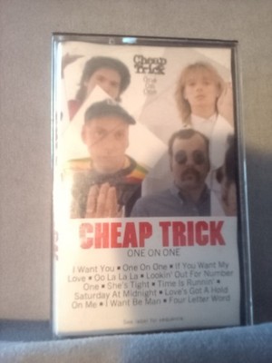 One on One by Cheap Trick (Cassette, 1982, Epic). Tested. Very good.