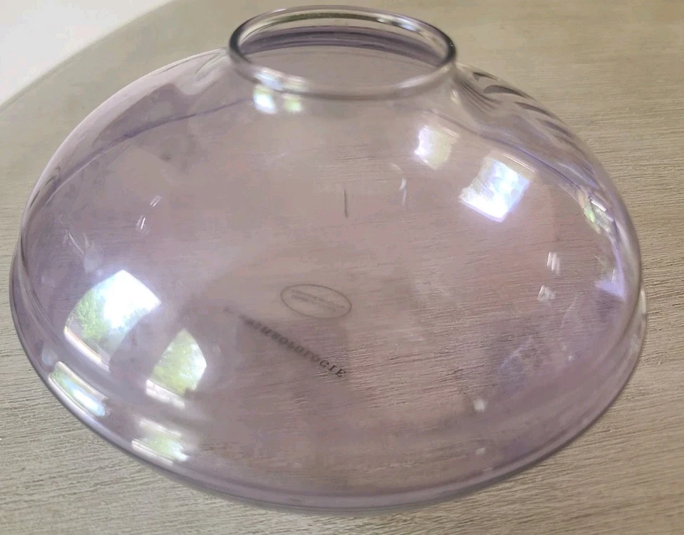 Jarrón de vidrio púrpura Anthropologie Foto 2 de 4