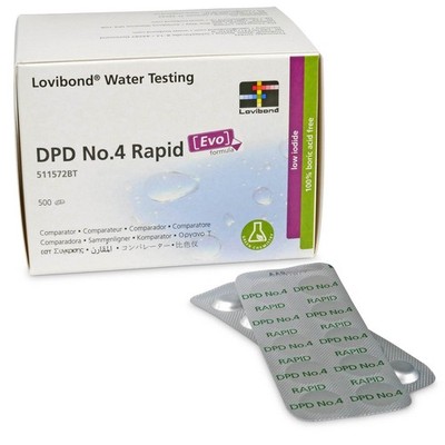 Lovibond DPD 4 Rapid Tabletten (im original Karton) Pooltester Schwimmbad Pool