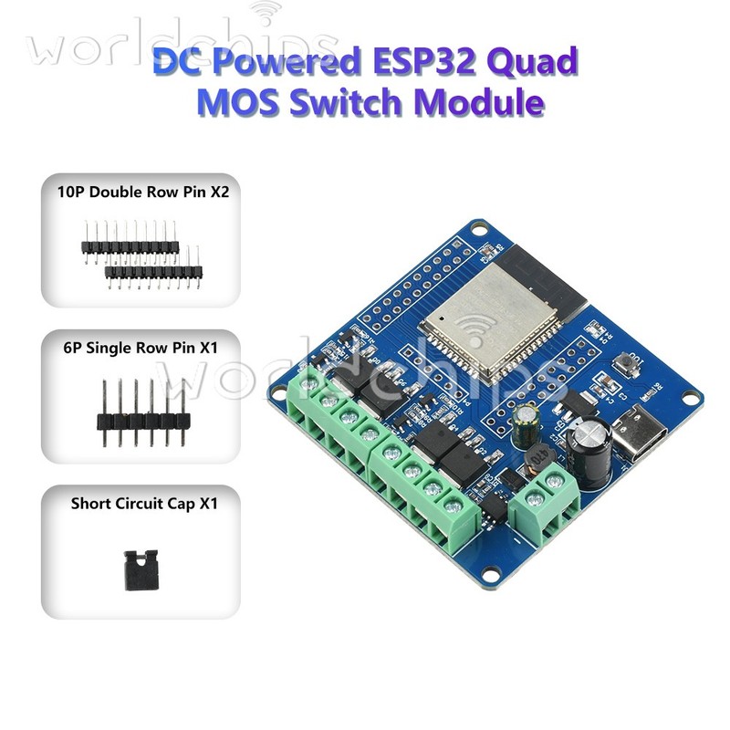 2/4Channel MOS Switch Relay Module ESP32 WIFI Bluetooth Development Board Type-C