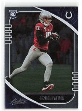 2020 Panini Absolute Dezmon Patmon RC Indianapolis Colts #133